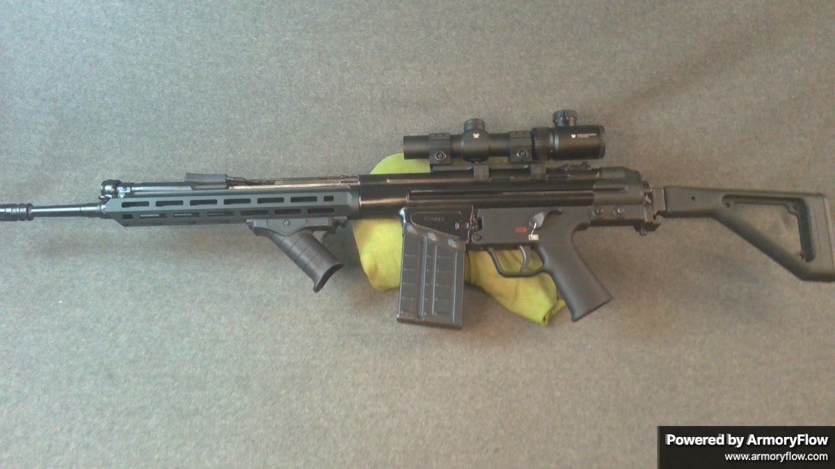 Century Arms C91 Sporter in .308 Winchester. This semi-automatic rifle features a modern sporting design with reliable performance. Ideal for target shooting and hunting applications.