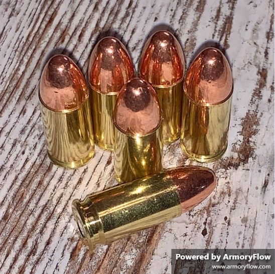 NEW 147 grain 9mm Luger match ammunition