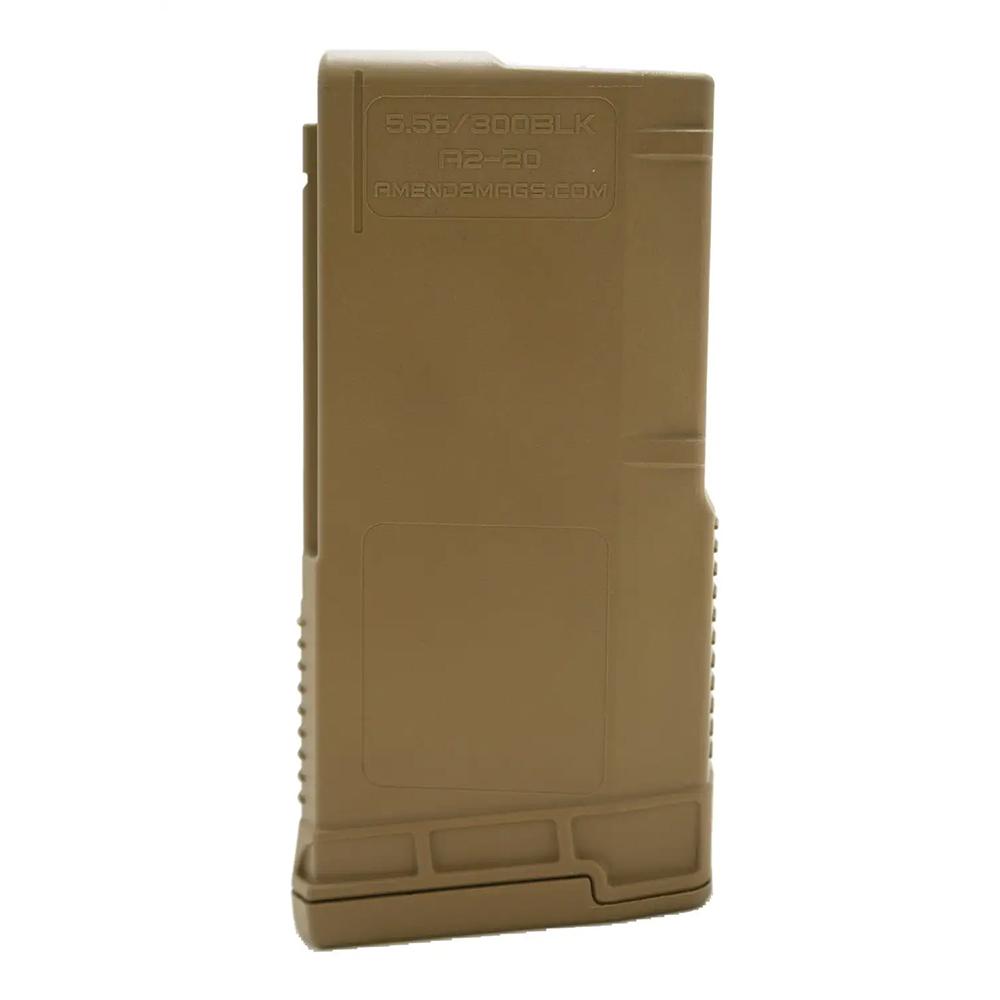 Amend2 SR-25 Mod-A Rifle Magazine Coyote Brown 7.62x51 20/rd
