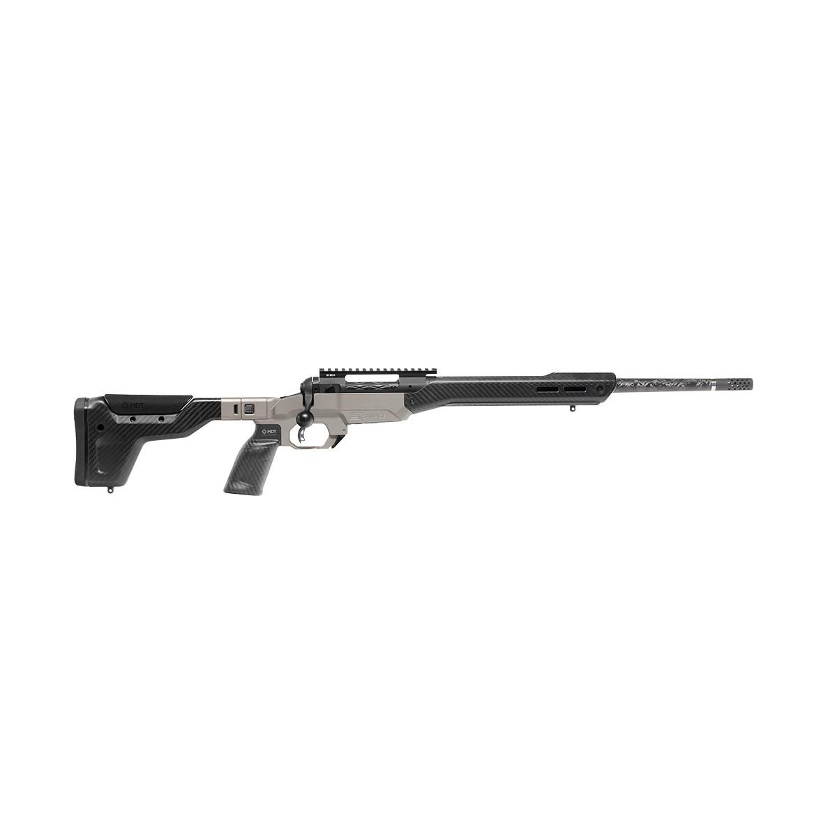 Savage 110 Ultralite Elite Rifle 6.5 Creedmoor 3rd Capacity 18'' Threaded Gray Metal Barrel Black Synthetic Stock