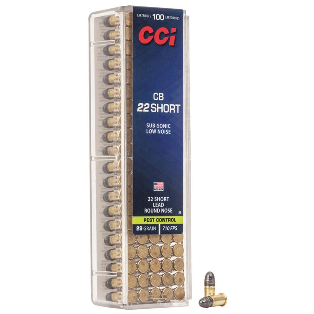 CCI Ammunition CB 22 Short - All Geared Up FFL view 2