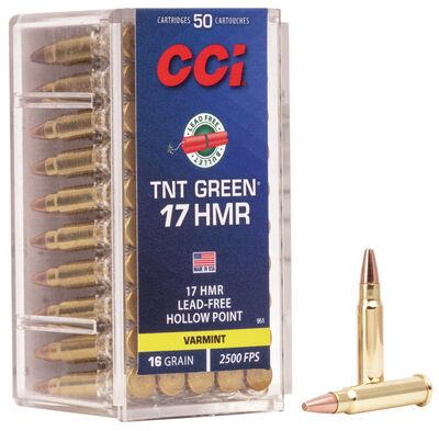 CCI Ammunition TNT Green 17 HMR - All Geared Up FFL view 2