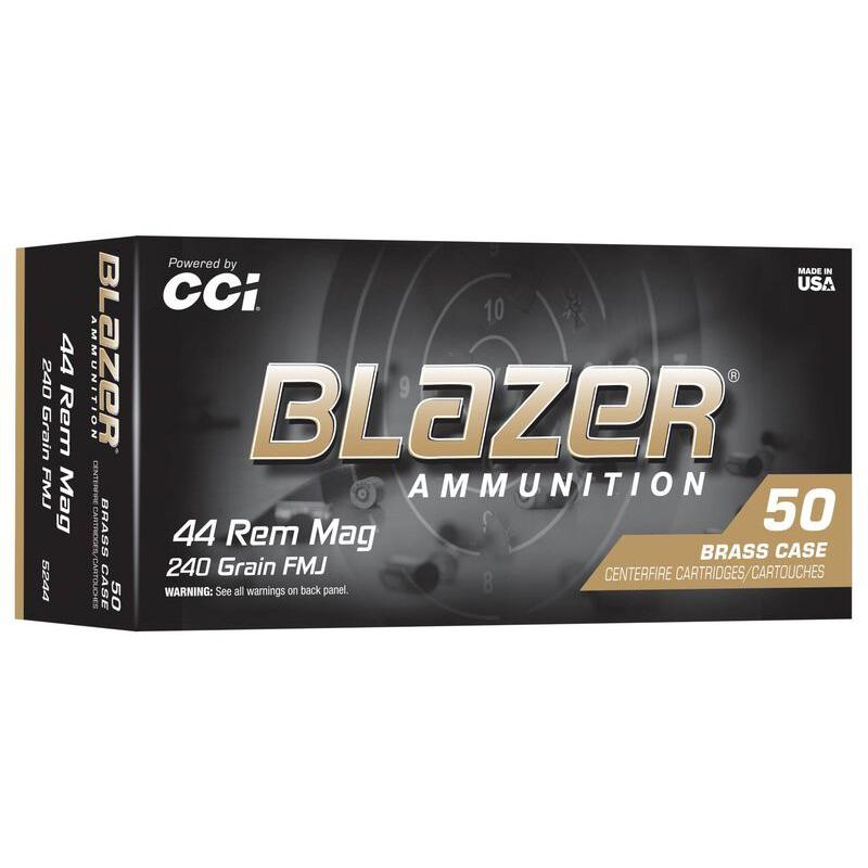 CCI Ammunition CCI 44M 240GR BLZBRSS FMJ 50RD 44 Rem Mag - P view 2