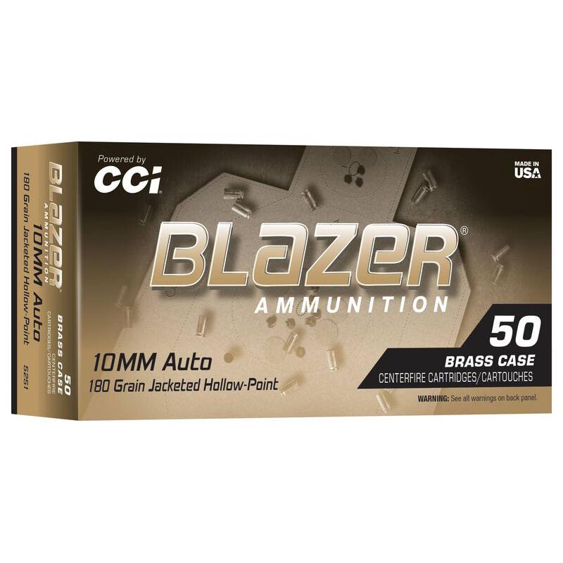 CCI Ammunition CCI 10MM 180GR BLZBRSS JHP 50R 10mm Auto - Ci view 2