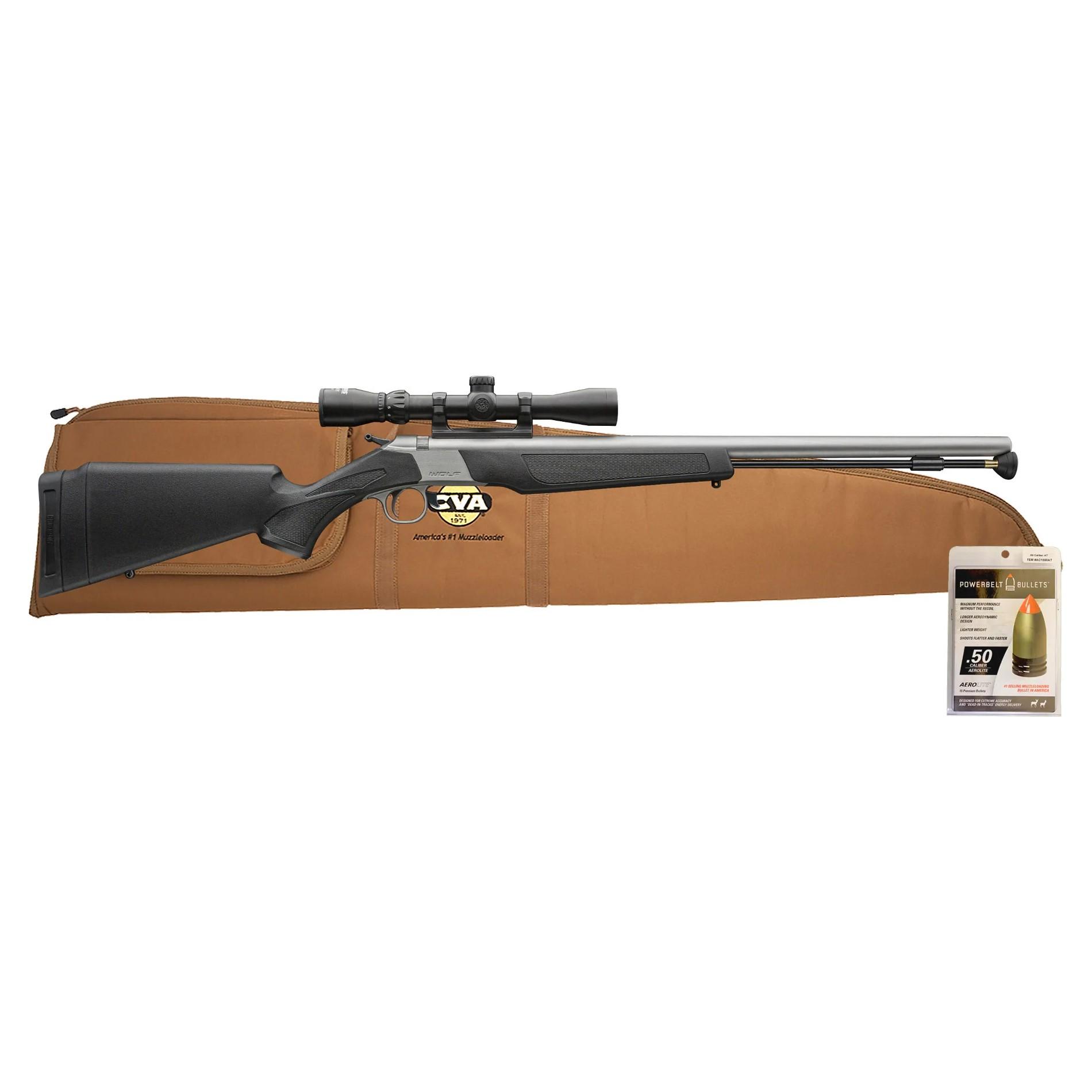 CVA Wolf 50 Black Powder - Purple Mountain Armory view 2