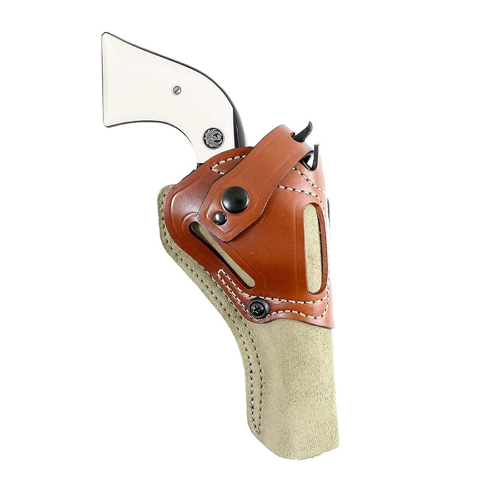 Desantis The Wild Hog OWB Holster Ruger Wrangler 4-5/8" Natural Ambi