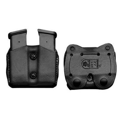 DeSantis Gunhide A01 — Double Magazine Pouch - Circle Square view 3