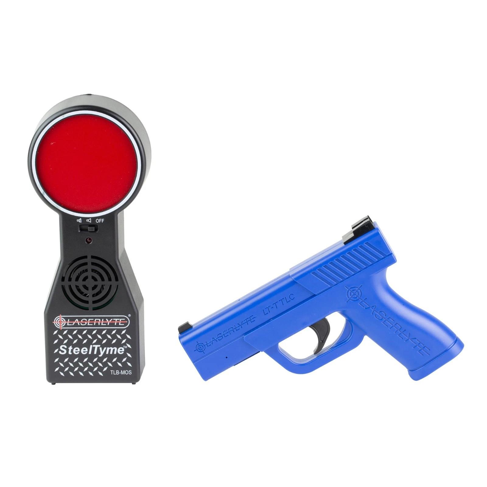 Laserlyte Fullsize Laser Trainer Pistol and SteelTyme Target