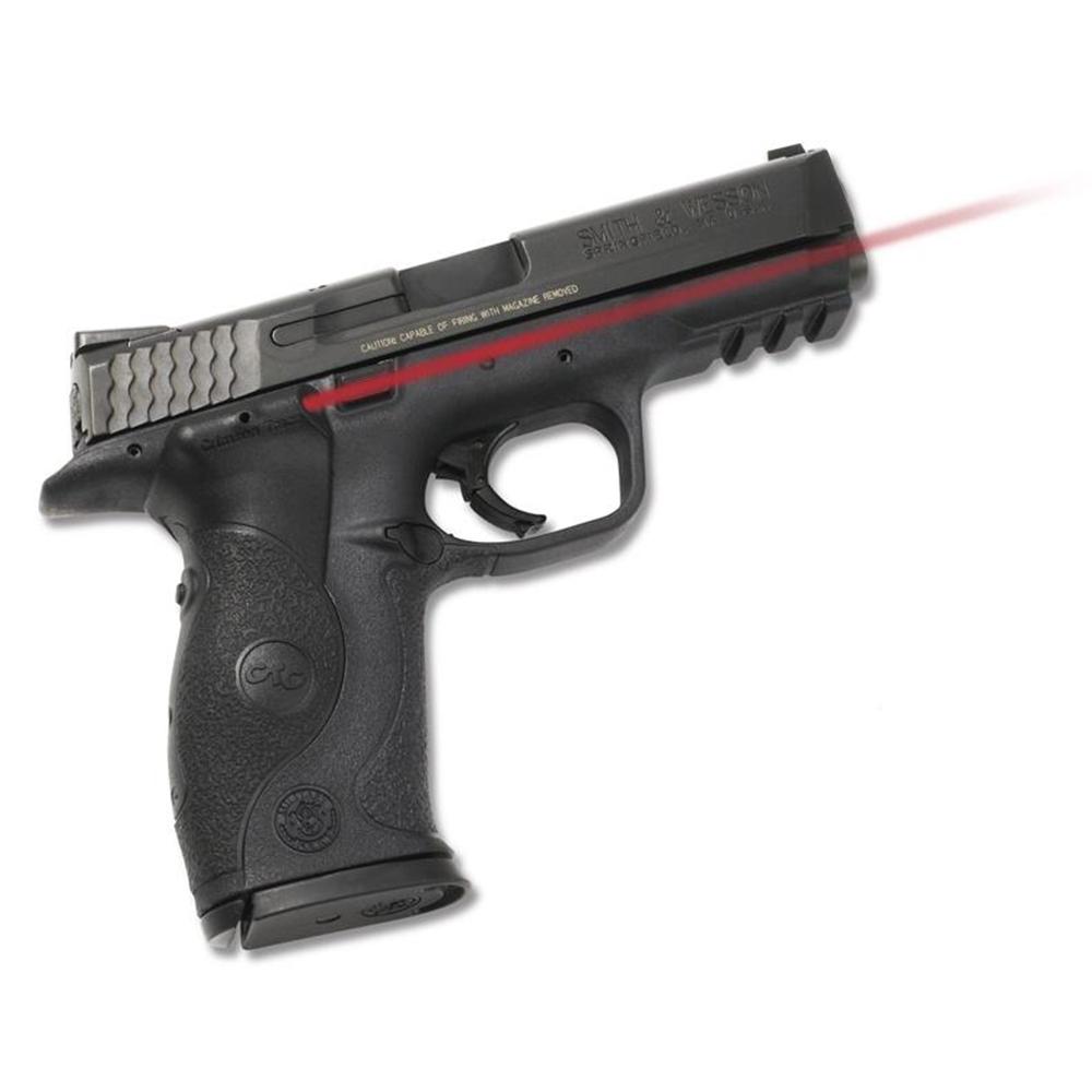 Crimson Trace 0119401 Lasergrips S&W M&P Full-Size, Red Laser Black Polymer