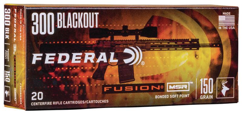 Federal Fusion — MSR 300 Blackout - 2A in MD view 2