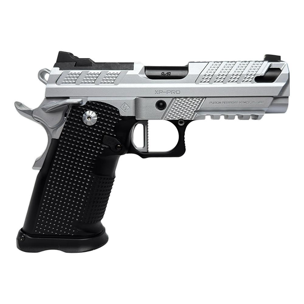 Fusion XP Pro V2 Handgun 9mm Luger 17rd Magazines (2) 4" Barrel Chrome