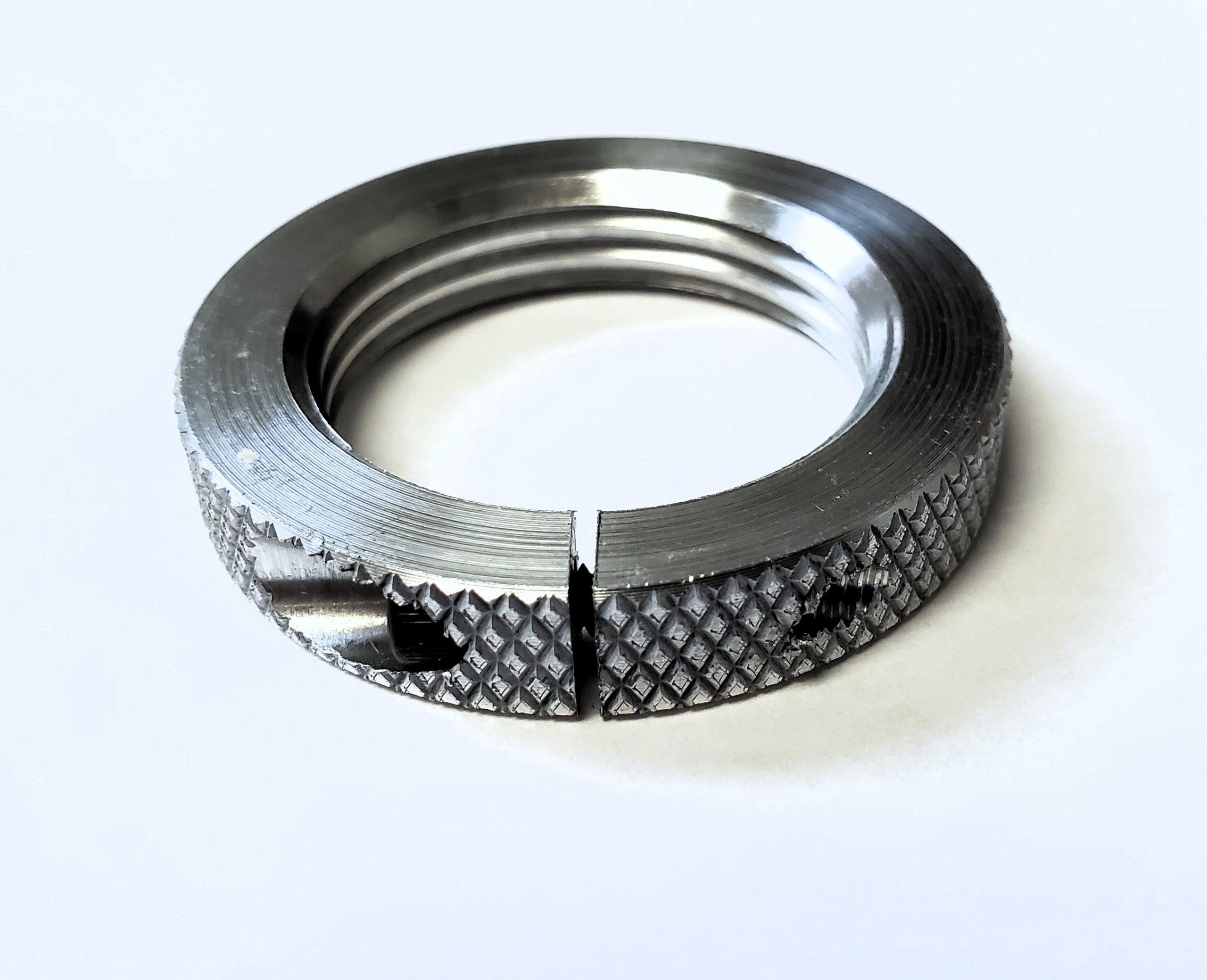 Forster 1-1/4" Crossbolt Die Lock Ring for Co-Ax XL 6/pk