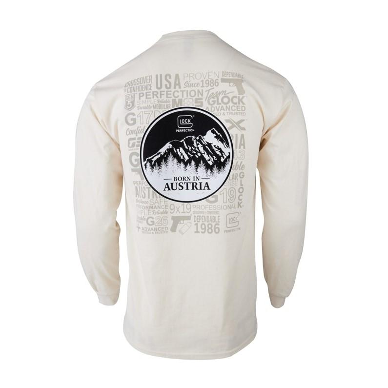 GLOCK OEM Austria Long Sleeve Tan 2XL - ALL GEARED UP view 3