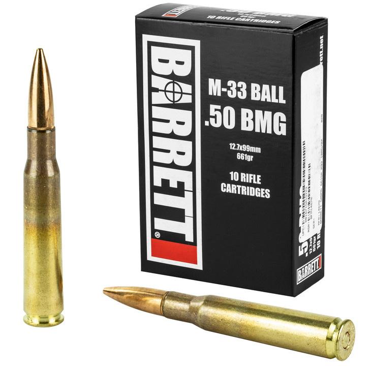 Barrett Firearms Precision Ammo 50 BMG - Circle Square Firea view 2