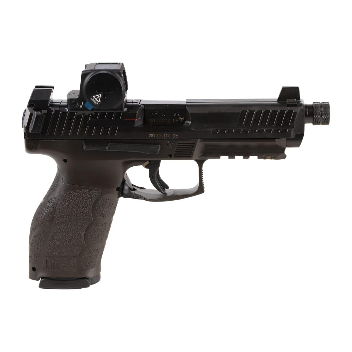 H&K VP9A1 F Tactical w/Vortex Defender CCW Handgun 9mm Luger 15rd Magazines(2) 5.1" Barrel