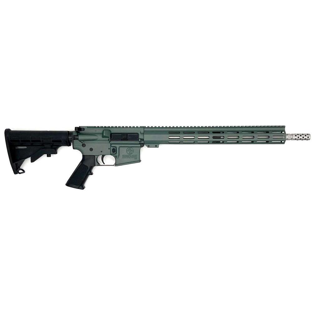 GLFA .223 Wylde Rifle .223 Wylde 30rd Magazine 16" 1/2x28 Threaded Barrel Charcoal Green Stainless Steel