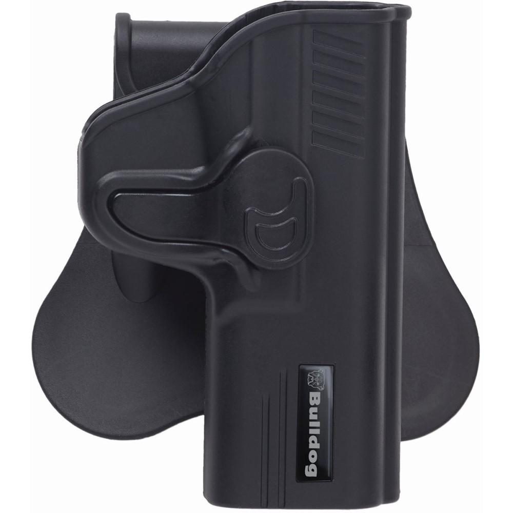 Bulldog RRSWMPC Rapid Release OWB Black Polymer Paddle Fits S&W M&P Compact Right Hand