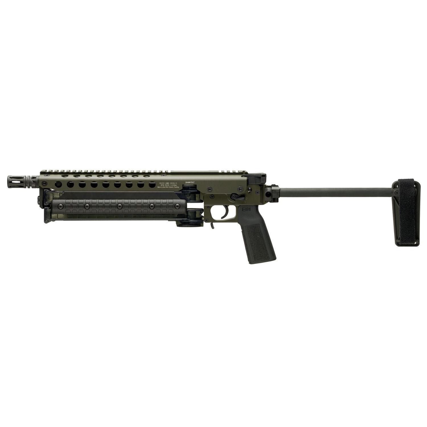 Kel-Tec KP50 Braced Jungle Clip 5.7x28mm - Purple Mountain A view 3
