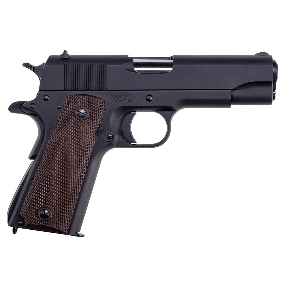 Auto Ordnance 1911A1 GI Specs Handgun .45 cal 7rd Magazine 4.25" Barrel Black