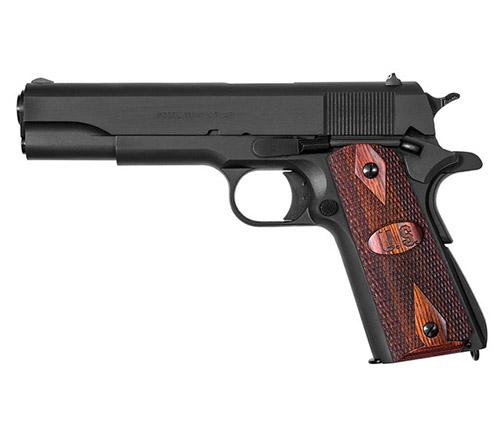 Auto Ordnance 1911A1 GI Matte Black Handgun 45 Auto 7rd Magazine 5" Barrel Wood "US" Logo Grips - USED