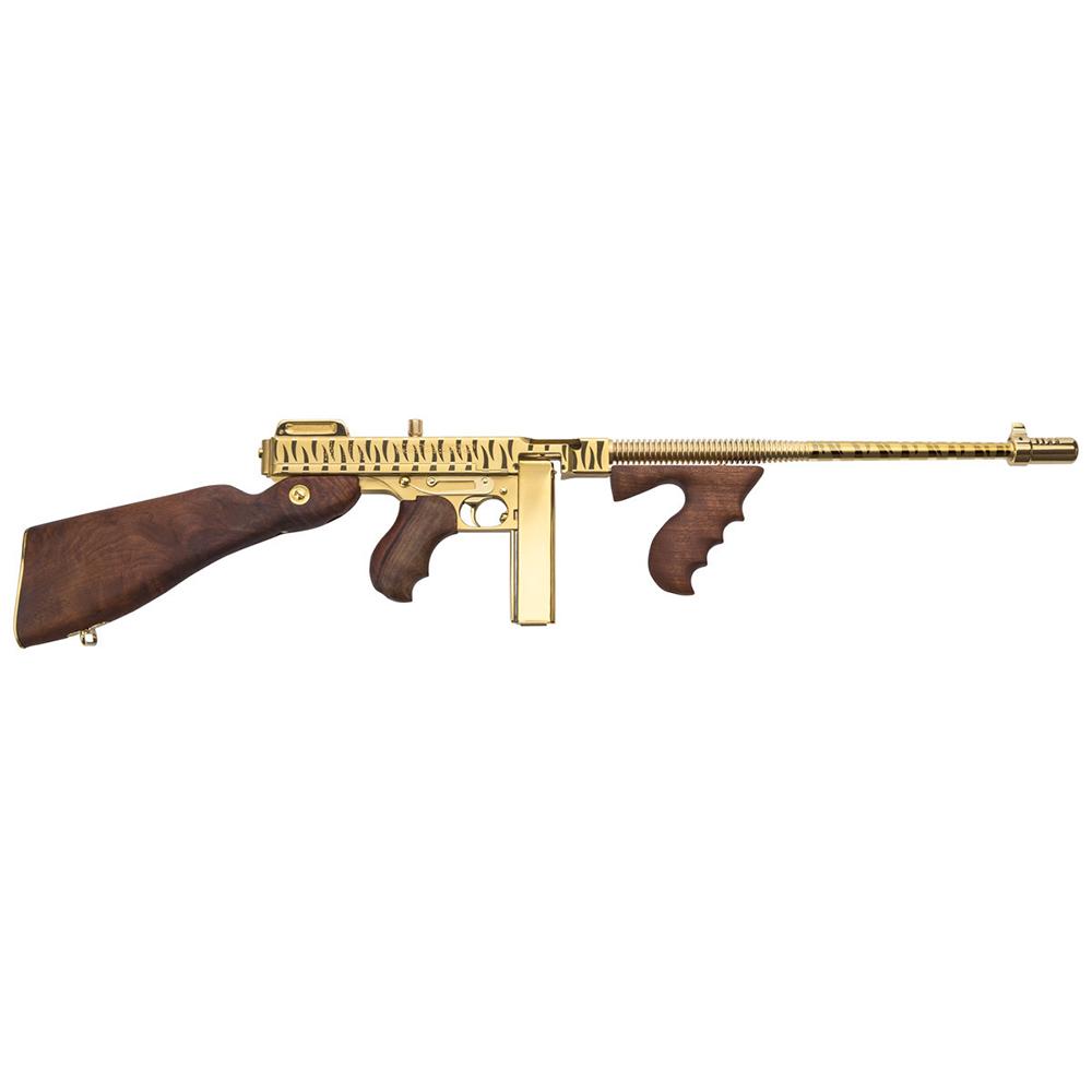 Auto Ordnance 1927A-1 Deluxe Carbine Rifle .45 Cal 20rd (1) Magazines 16.5" Barrel Gold Plated - USED