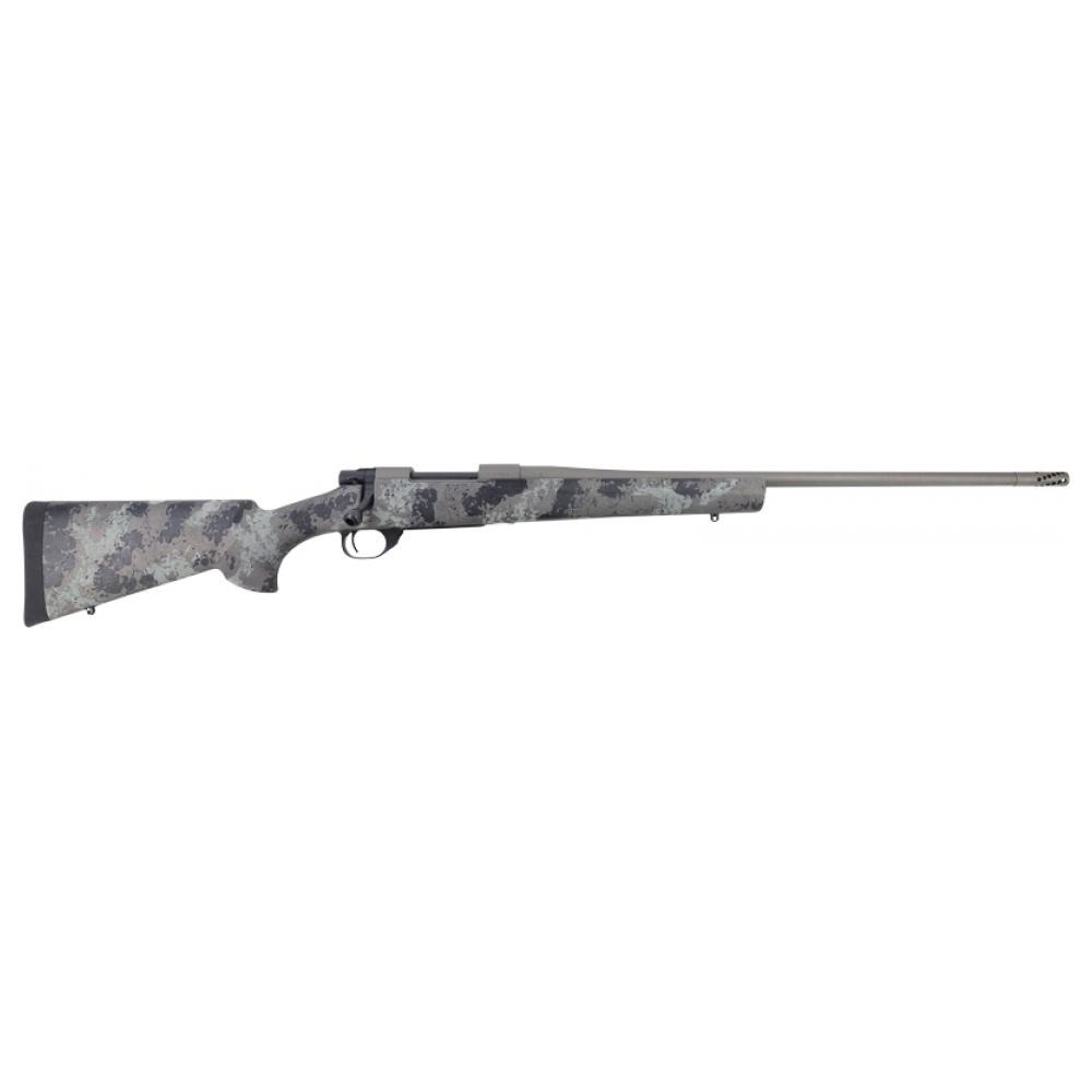 Howa M1500 Fence Line Rifle 25 Creedmoor 5rd Capacity 22" Threaded Barrel Light Grey Camo Stock