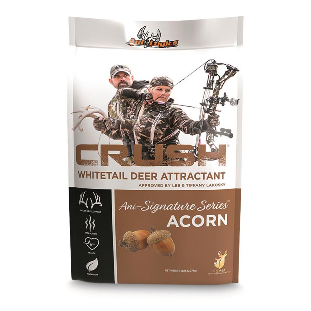 AniLogics CRUSH Granular Deer Attractant Acorn 5lb Bag