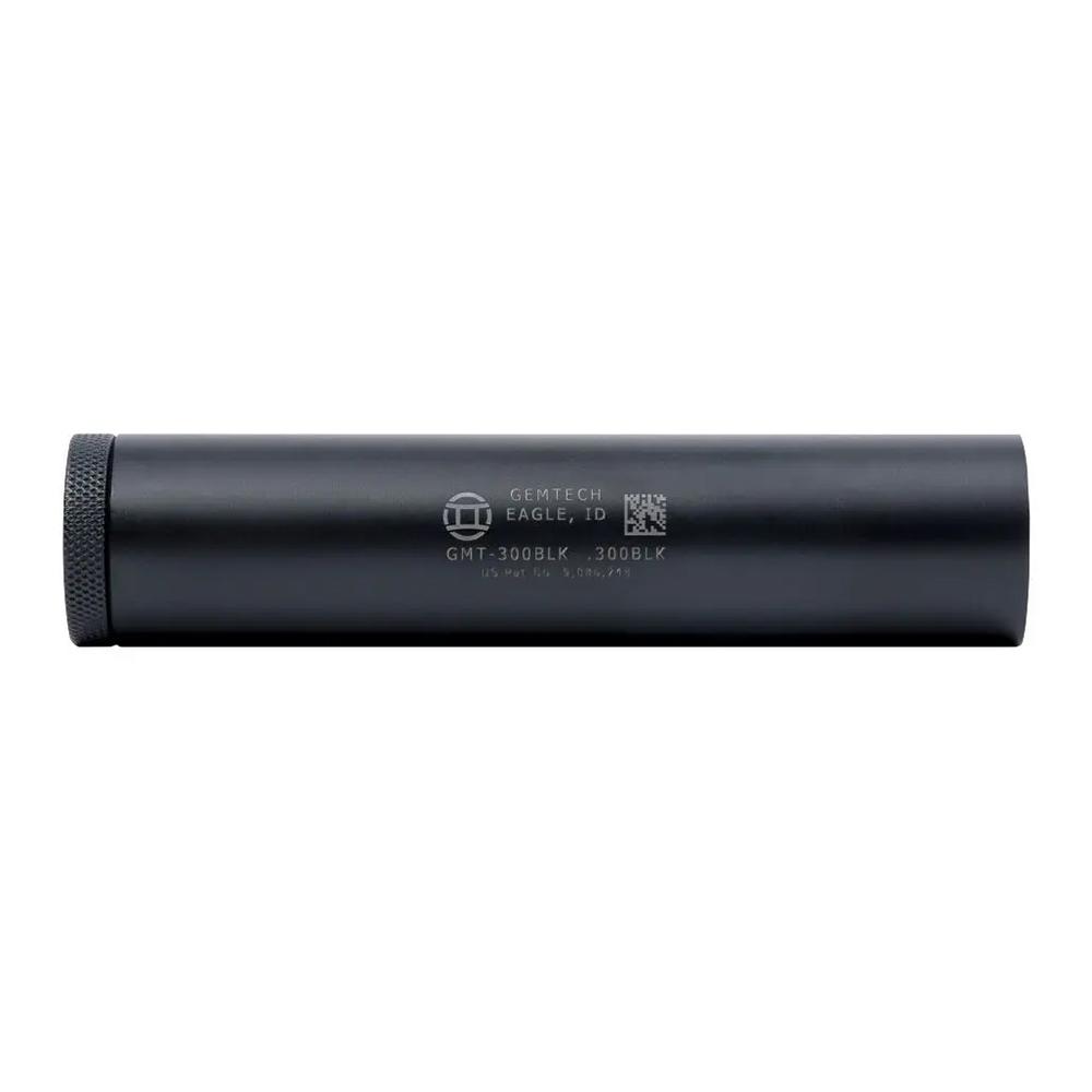 USED Gemtech GMT-300BLK Suppressor .300 BLK 6.7" 5/8x24 Thread Black