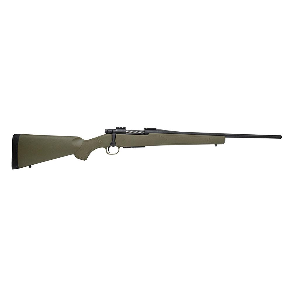 Mossberg Patriot Rifle .270 Win 5rd Capacity 22" Fluted Threaded Blued Barrel OD Green Synthetic Stock