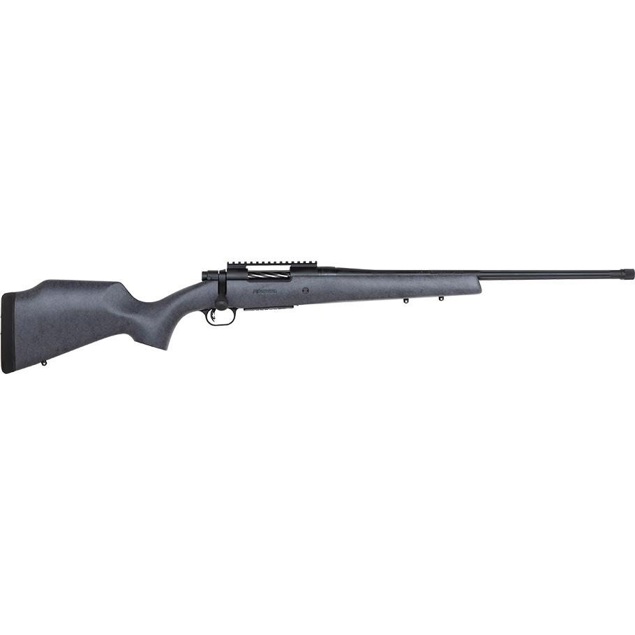 Mossberg 28103 Patriot Long Range Hunter 6.5 Creedmoor Caliber with 5+1 Capacity, 22" Threaded/Fluted Barrel, Matte Blued Metal Finish & Sniper Gray Fixed Monte Carlo Stock Right Hand (Full Size)