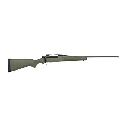 Mossberg Patriot Predator Rifle 6.5 PRC 4rd Capacity 24" Fluted Threaded Blued Barrel OD Green Synthetic Stock