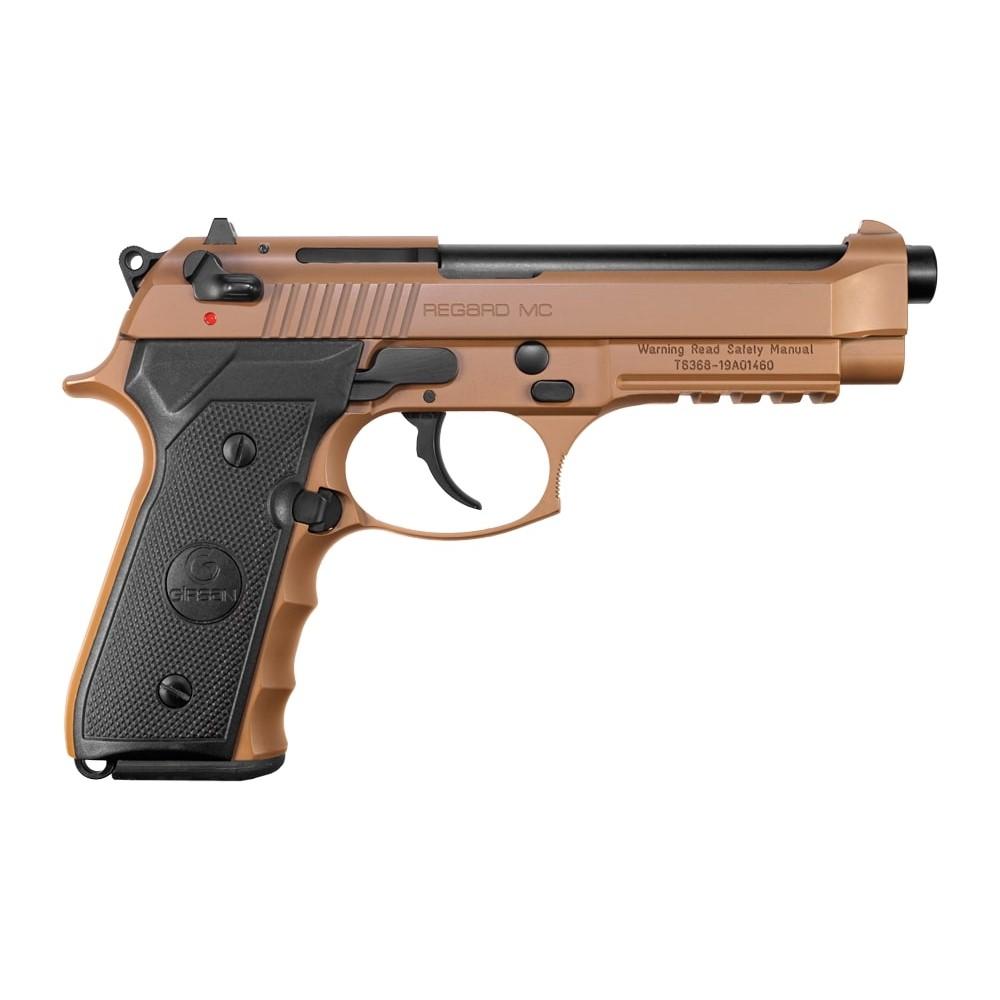 EAA Girsan Regard MC Handgun 9mm Luger 18rd Magazine 4.9" Barrel FDE Frame view 2