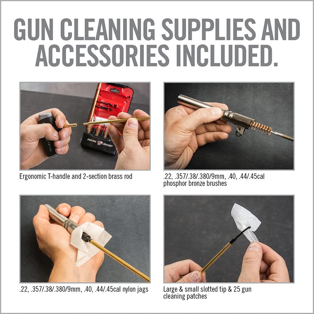 Real Avid Gun Boss Pro Handgun Cleaning Kit