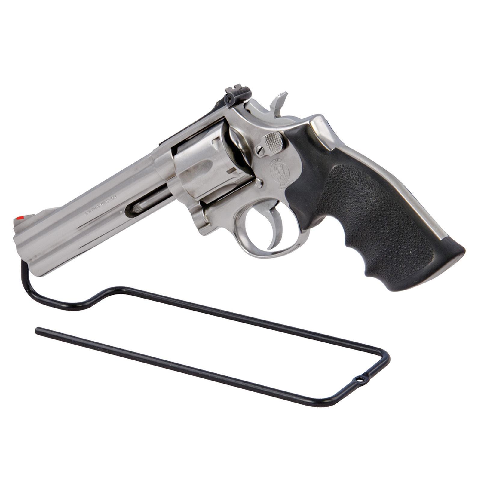 Lockdown 222314 Handgun Rack Black Vinyl Metal Holds 1 3 Pack