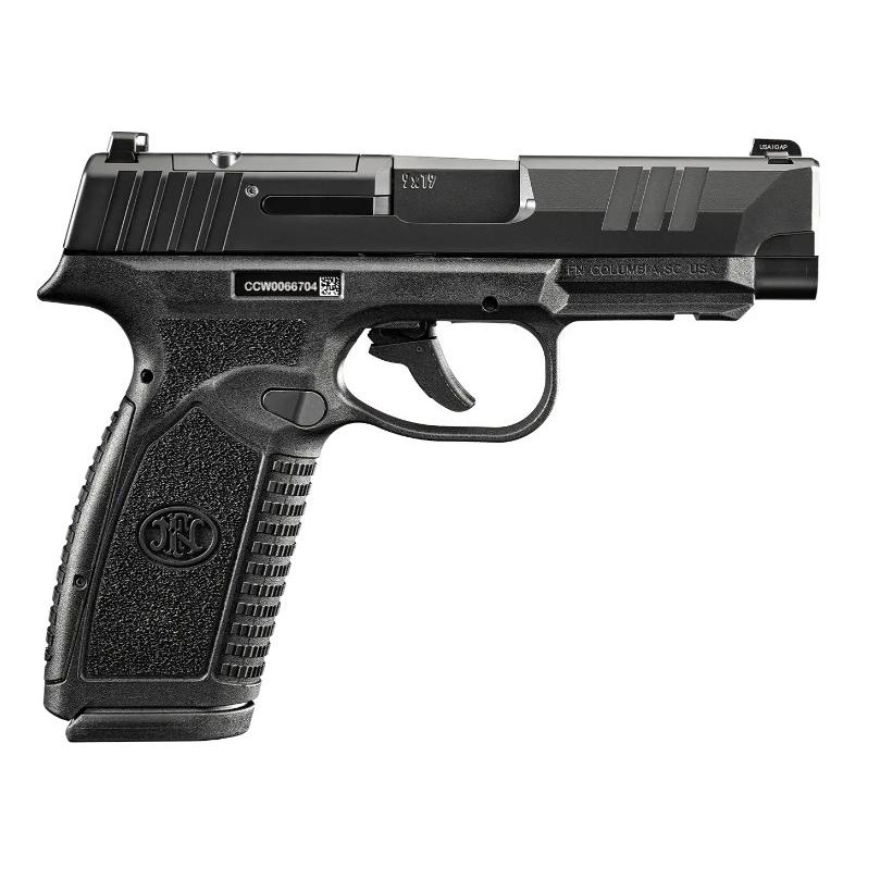 FN 66101763Micro-Compact Frame 9mm Luger 10+1 3.80" Black Target Crown Steel Barrel, Black PVD Optic Cut/Serrated Stainless Steel Slide & Polymer Frame w/Picatinny Rail Interchangeable Backstrap Grip