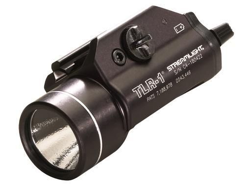 Streamlight 69110 TLR-1 Gun Light Black Anodized 300 Lumens White C4 LED