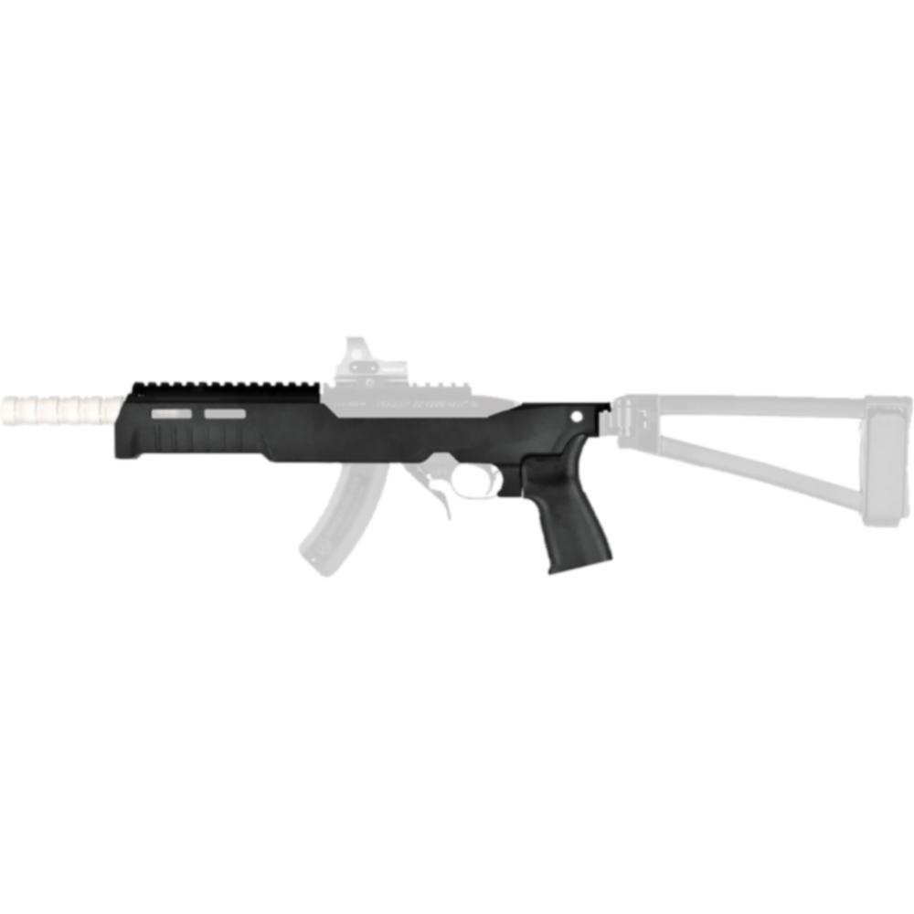 SB Tactical 22TD-01-SB Chassis Fixed Black for Ruger 10/22 & Ruger 22 Charger Right Hand