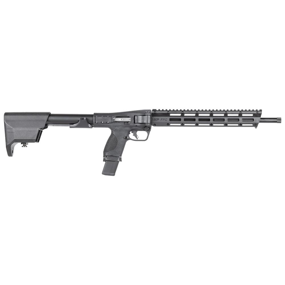 Smith & Wesson M&P FPC Rifle .40 S&W 15rd (1) & 20rd (2) Magazines 16.25" 9/16-24 Threaded Barrel Black view 2