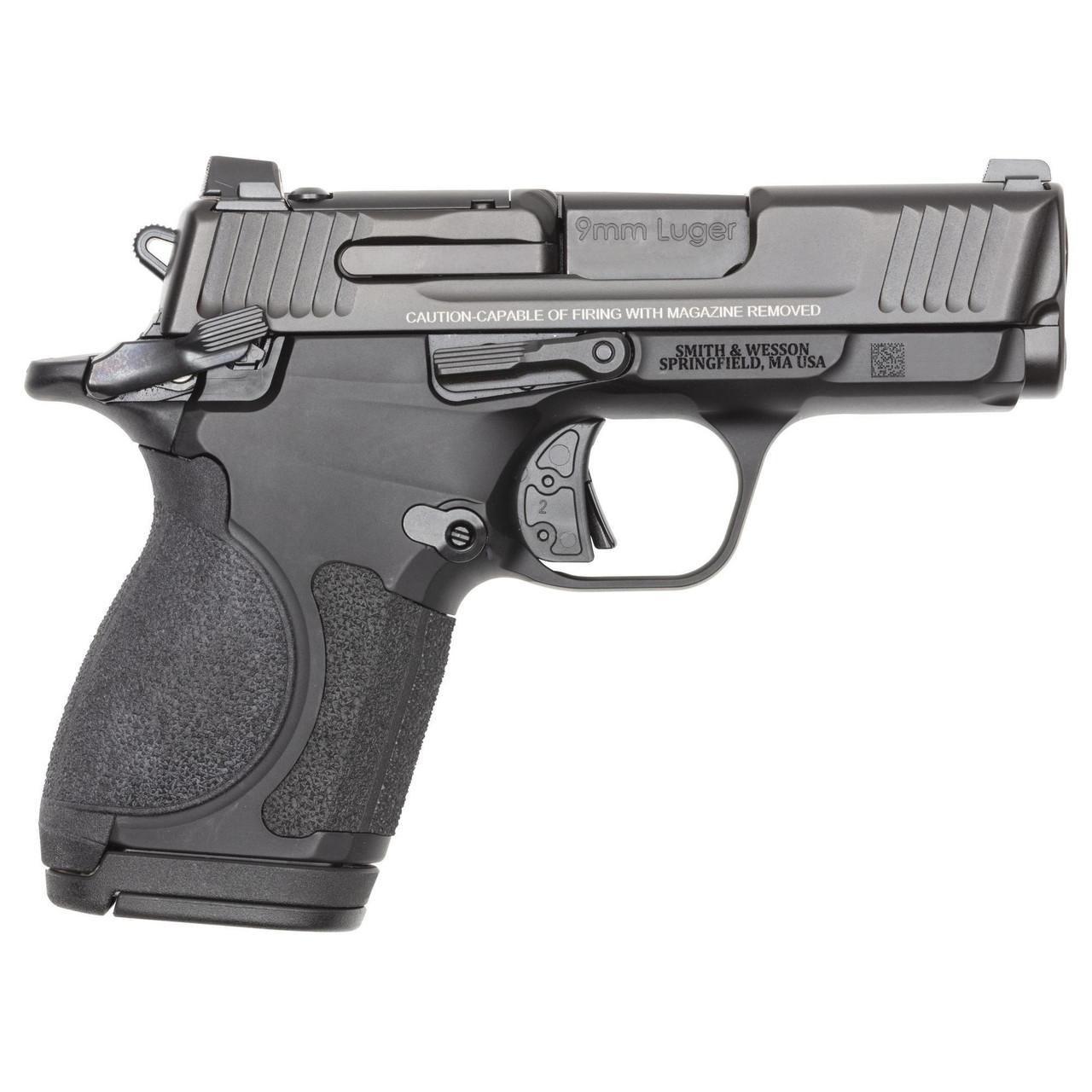 S&W CSX E-Series Handgun 9mm Luger 10rd Magazines(2) 3.1" Barrel Thumb Safety Black Slide