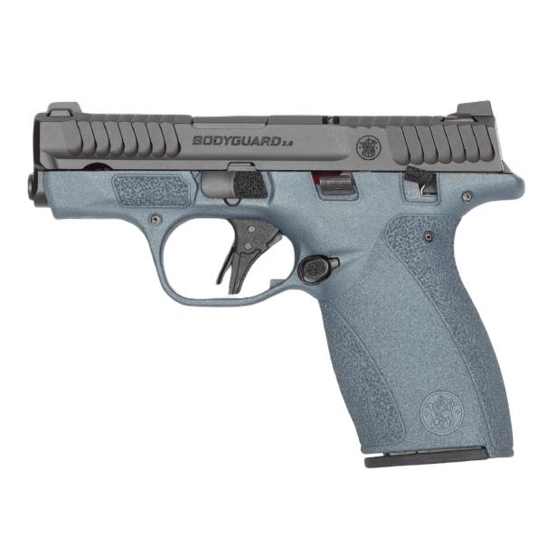 S&W Bodyguard 2.0 Blue Titanium Handgun .380 Auto 10rd Magazines(2) 2.75? Barrel Chamber Indicator Manual Safety CA Compliant