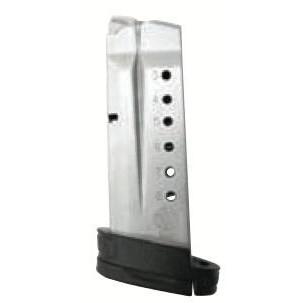 Smith & Wesson M&P40 Shield Handgun Magazine Stainless Steel .40 S&W 6/rd view 2