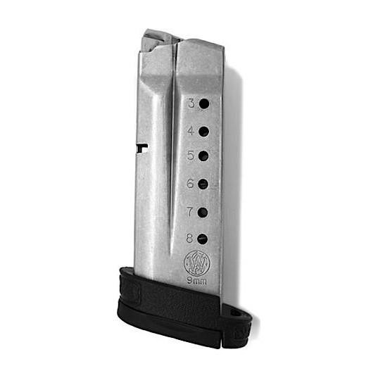 Smith & Wesson M&P9 Shield Magazine Stainless Steel 9mm Luger 8/rd view 2