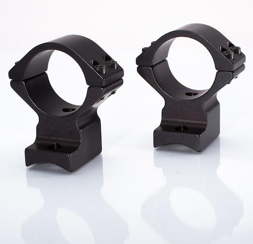 Talley 950734 Scope Mount/Ring Combo Black Anodized 1" Tube Weatherby Vanguard High Rings