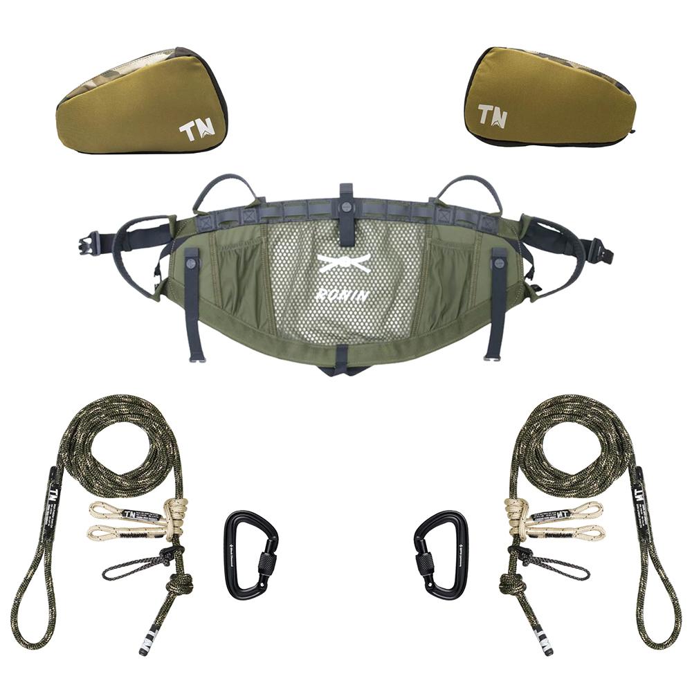 Timber Ninja Outdoors Ronin Saddle Starter Kit Regular Up To 36" Green