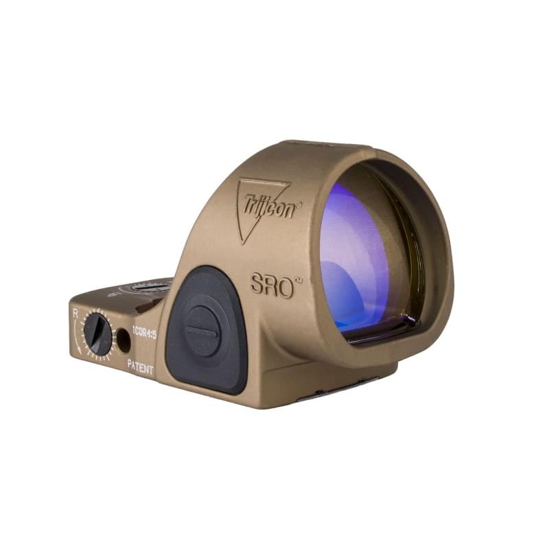 Trijicon TRJ SRO GD 2.5MOA ADJ LED COY - Circle Square Firea view 3