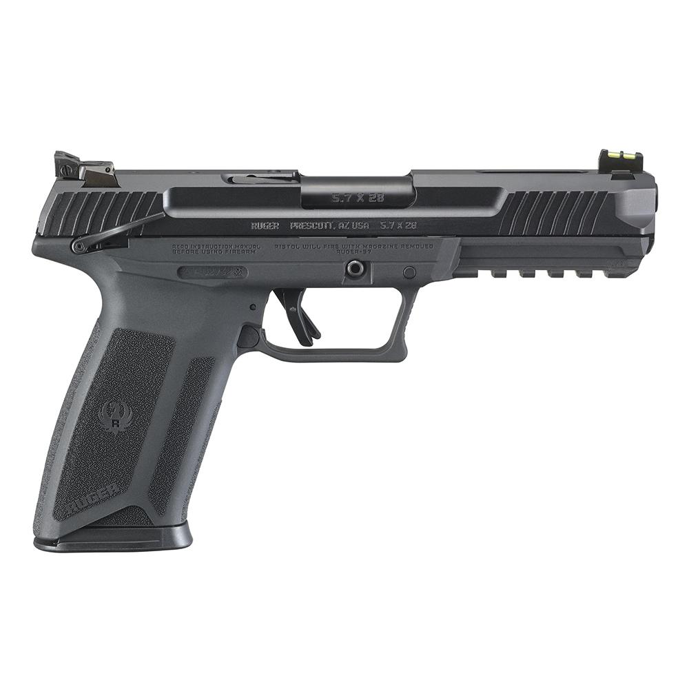 Ruger 57 Handgun 5.7x28mm 20rd Magazine 4.94" Barrel Black