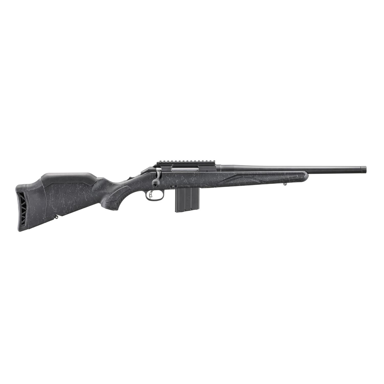 Ruger American GII Patrol Rifle 6mm ARC 10rd Magazine 16.1'' Threaded Barrel Black Splatter Stock