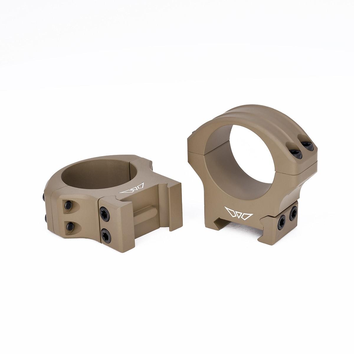 Warne HyperLite 34mm Low Dark Earth Scope Rings
