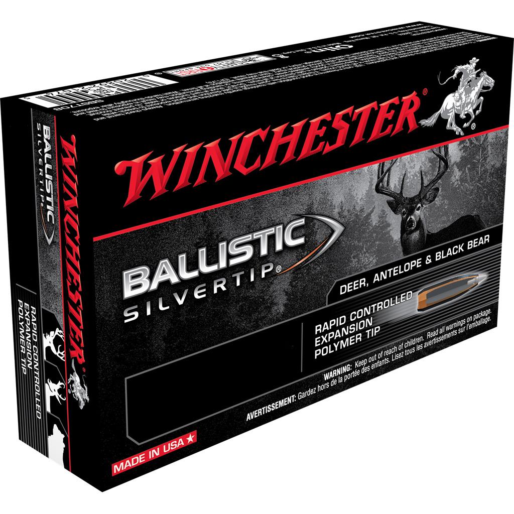 Winchester Ammo SBST65P Ballistic Silvertip 6.5PRC 140gr Bonded Rapid Expansion PHP 20 Per Box/10 Case