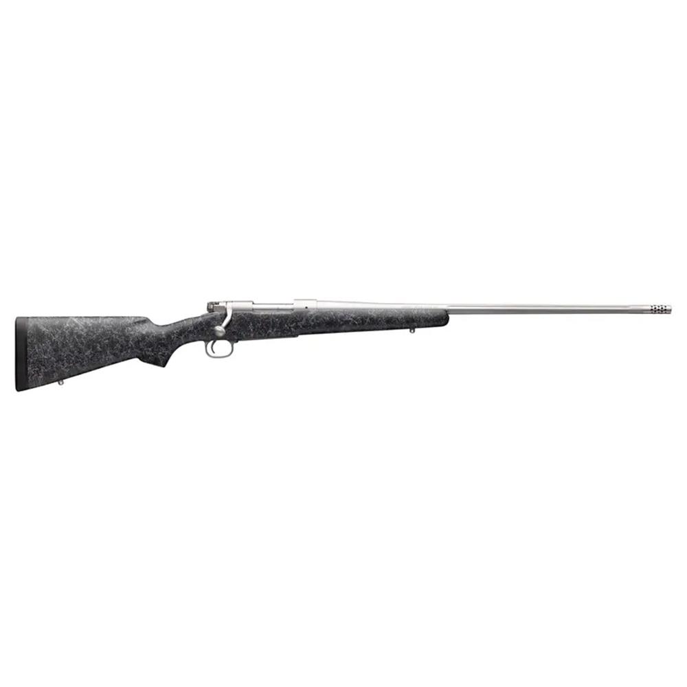 Winchester Model 70 Extreme Weather Rifle 6.5 PRC 3rd Magazine 24" 9/16x24 Threaded Barrel Black and Stainless Steel